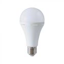 V-TAC VT-51012 LED-Lampe E27 12W A80 Verdunkelung mit Batterie 4,5 Stunden Licht 4000K Notlampe verwendbar als Taschenlampe SKU 7794