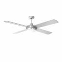 V-TAC VT-6054-4 4 blade ceiling fan 132cm 60W with 2 E27 led bulb holders and remote control - sku 7917