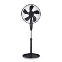 V-TAC VT-5016-5 Ventilateur 55W au sol 120CM Base ronde 5-lames fonction d'oscillation corps noir - sku 7923