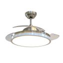 V-TAC VT-3042-3 LED ventilateur de plafond 35W DC-Moteur 3 pales avec lampe LED 30W 3IN1 et télécommande - sku 7929