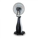 V-TAC VT-8217 Ventilatore ad acqua nebulizzatore 80W umidificatore 3 pale 16", serbatoio 3.2l e telecomando - 7936