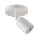 V-TAC VT-823 Plafond rond 1*GU10 corps réglable en plastique blanc IP20 - SKU 7980