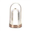 V-TAC VT-1057 Lampe de Table LED 1W cct 3in1 couleur bronze antique rechargeable avec USB C Touch Dimmable 12cm - 7991