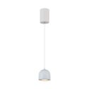 V-TAC VT-7795 8.5W LED Pendant Light Gray Metal Cylinder Shape Touch Switch 10*16cm Dimmable 3000K - 7995