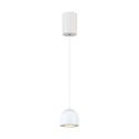 V-TAC VT-7795 8.5W lampe à suspension LED en forme de cylindre en métal blanc allumage tactile 10*16cm dimmable 3000K - 7996