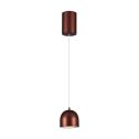 V-TAC VT-7795 8.5W LED Pendant Chandelier Cylinder Shape Metal Copper Color Touch Switch 10*16cm 3000K - 7997