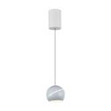 V-TAC VT-7797 8.5W LED hanging chandelier bell shape white metal touch ignition d12cm adjustable height 3000K - 8002
