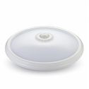 V-TAC PRO VT-13 Plafonnier led circulaire 12w chip samsung avec capteur de mouvement IR + crépuscule 4000K IP20 - SKU 21808