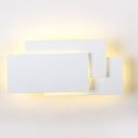 Lampada LED SMD da parete rettangolare V-TAC 12W 1100LM 360° IP20 Alluminio VT-712 - SKU 8202 Bianco Caldo 3000k Bianco