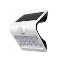 V-TAC VT-767-2 1.5W LED solar wall light for external IP65 + PIR sensor white color - SKU 8276