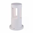 V-TAC VT-830 10W Led garden ground light lamp white body IP65 25cm day white 4000K - SKU 8317