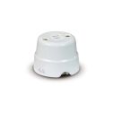 Prise de téléphone en céramique PLUG 6/6 Paires couleur blanche Fanton 84016