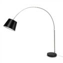 V-TAC VT-7451 Lampadaire design support en métal réglable support E27 noir avec base en marbre - sku 8564