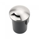 V-TAC VT-7678-1 GU5.3 MR16 Sous-terre fitting à une fenêtres corps en acier noir-argent IP67 - sku 8567