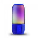 V-TAC SMART HOME VT-7456 6W LED-Licht Bluetooth-Lautsprecher mit USB-e-TF-Kartensteckplatz blau Körper IP20 - sku 8569