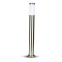 V-TAC VT-838 ground fixing Wall lamp with stainless steel body IP44 holder 1xE27 - sku 8625