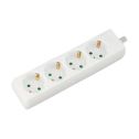 V-TAC VT-1104-2 Power Strip 4 Schuko Outlet 16A EU standard 3680W 1,5mt cable - sku 8756