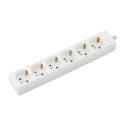 V-TAC VT-1106-2 Rallonge électrique Multiprise 6 x Schuko 16A EU standard 3680W câble 1,5m - sku 8760