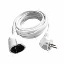 V-TAC VT-3001-5 Prolongateur rallonge électrique schuko 16A EU standard câble blanc 5m - sku 8779