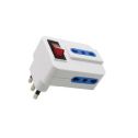 V-TAC Multiple plug adapter outlet 3 plug 10/16A 2P+T Italian standard on/off switch - sku 8831