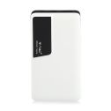 V-TAC VT-3511 Power Bank 10.000mah 1 sortie USB 2.1A arevêtement en caoutchouc blanc - sku 8870