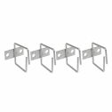 Kable-Manager 40x40mm Verzinkter Stahl für Rack-Kasten - 4pcs