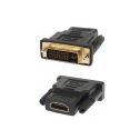 Adapteur HDMI Femme à DVI mâle contacts plaqués or