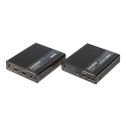 Extenseur HDMI extender  RX+TX video UHD 4K UTP cat. 6/6A/7 avec Kit de transmission de signal IR over ip - 70M