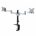 Two monitors LCD or plasma desk mount 13/23"
