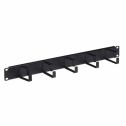 Supporto raccogli cavi per armadi Rack 19" 1U