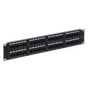 UTP 48 ports Patch panel für Rack-Kasten 19"