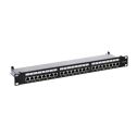 90PP24/RJ6CFTP Pannello patch FTP CAT6 24 porte per armadio Rack 19"