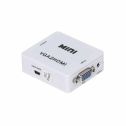 Convertitore VGA + 2CH Audio in segnale HDMI - White