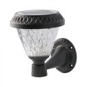 V-TAC VT-969 Solar powered led lamp lantern with photovoltaic panel with remote control 0.8W black color light 3in1 IP44 - 93575