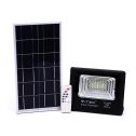 V-TAC VT-25W 25W LED Solar floodlight with IR remote control cold white 6000K Black body IP65 - 94006