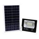 V-TAC VT-100W 100W LED Solar floodlight with IR remote control cold white 6000K Black body IP65 - 94012