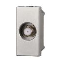 TV & SAT-Durchgangsdose Typ-F kompatible Bticino Axolute Tech Farbe Ettroit AG2252