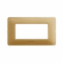 Plaque Matix 4 modules - Couleur Ivoire AM4804CAV