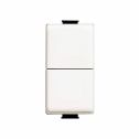 Doppeldrucktaster 1P (TO) + 1P (N) 10A - 250 V AC Bticino Matix AM5037
