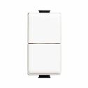 Push Button 1P + 1P 10A 250V Weiß Bticino Matix AM5055