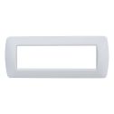 ETTROIT Assiette 7 places Blanc Satiné Compatible Bticino Living Light 7p LN85701