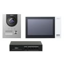 Dahua DHI-KTP01L(S) Kit IP Villa Outdoor Station & Indoor Monitor 7” Touch 2.0Mpx 1080p PoE app mobile & cloud IP55 IK07