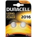 Pile au lithium Duracell DL2016 3V - Blister 2 pcs