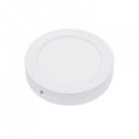 12w led panel surface round day white 4500k + driver
