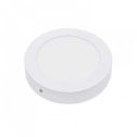 12w led panel surface round warm white 2700k + driver