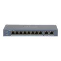 Hikvision DS-3E0310P-E/M Unmanaged Switch Ports PoE 10/100Mbps + 2 Ports 10/100/1000Mbps 60W