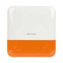 Hikvision AXPRO DS-PS1-E-WE Sirena allarme senza fili Wireless 868MHz 110dB indicatore LED Arancione da esterno IP65
