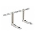 Universal adjustable steel support bracket for mounting the air conditioner outdoor unit max. 80Kg
