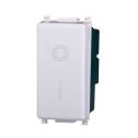 Switch 2P 16A 250Vac compatible Vimar Plana white color Ettroit EV0402