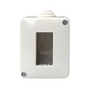 Cassetta da esterno idrobox 1 modulo custodia IP40 calotta 1P compatibile Vimar Plana Ettroit EV2501